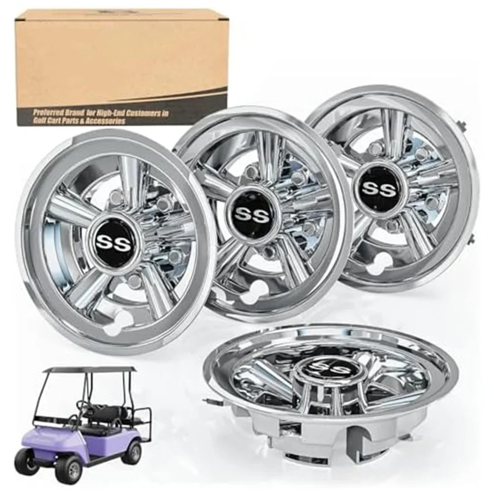 Woodworking Course - Chrome Plated Cap For EZGO Wheel