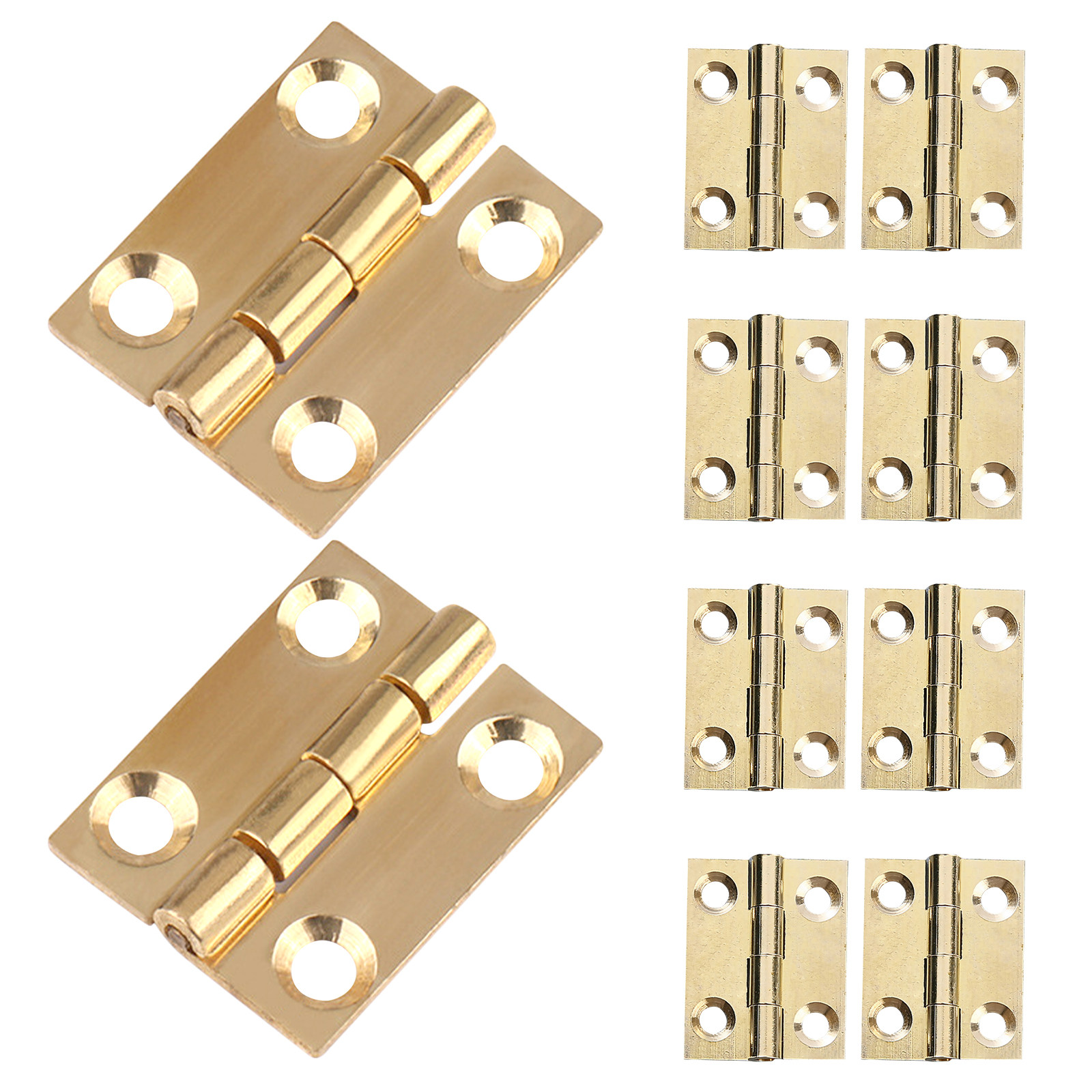 10Pcs Brass Cabinet Door Hinge - Woodworking Kitchen Projects ulasan dan harga