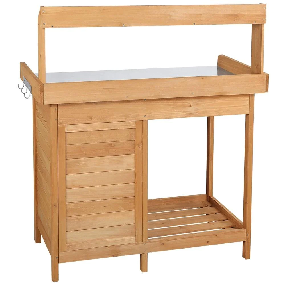 Outdoor Home Use Solid Wood Po - Woodworking Workbench ulasan dan harga
