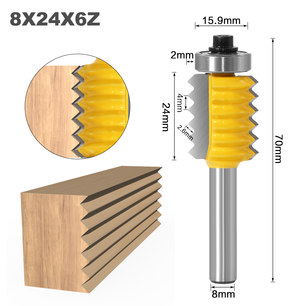 8mm Shank Raised panel