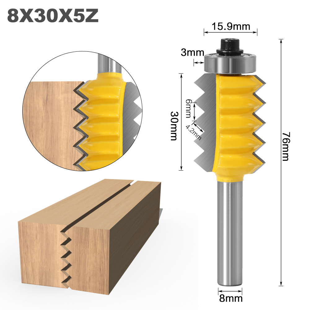 8mm Shank Raised panel