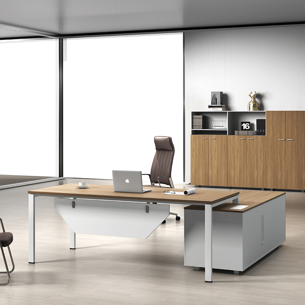 Hot Sale Modern l Shaped Execu - Woodworking Desk Chair ulasan dan harga