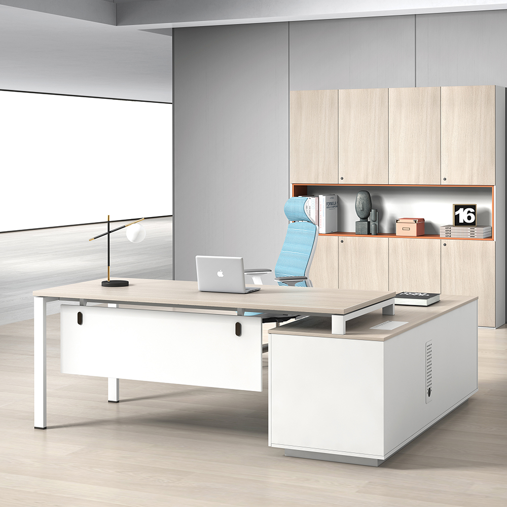 Hot Sale Modern l Shaped Execu - Woodworking Desk Chair ulasan dan harga