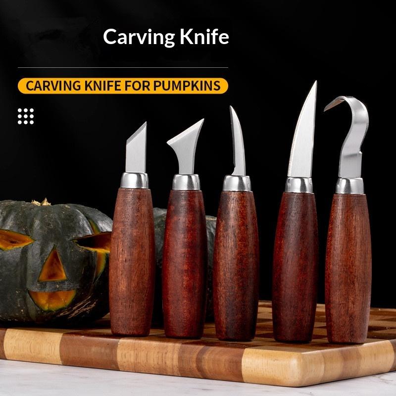 5 Pcs Wood Carving Chisel Set  - Woodworking Project ulasan dan harga