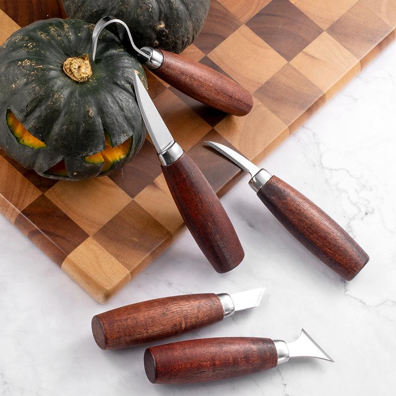 5 Pcs Wood Carving Chisel Set  - Woodworking Project ulasan dan harga