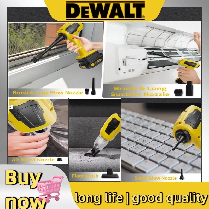 DEWALT Handheld Car Vacuum Cle - Woodworking Essential Tools ulasan dan harga