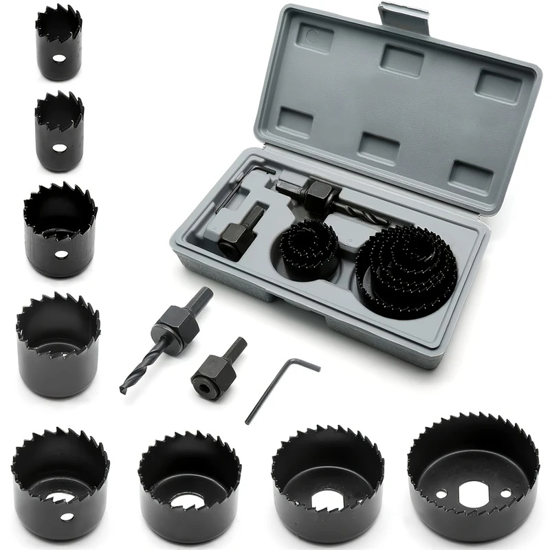 8pcs Woodworking Hole Saw Kit  - Woodworking Kit ulasan dan harga