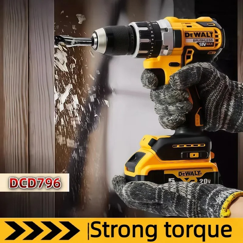 Dewalt Cordless DCD796 Impact  - Woodworking Essential Tools ulasan dan harga