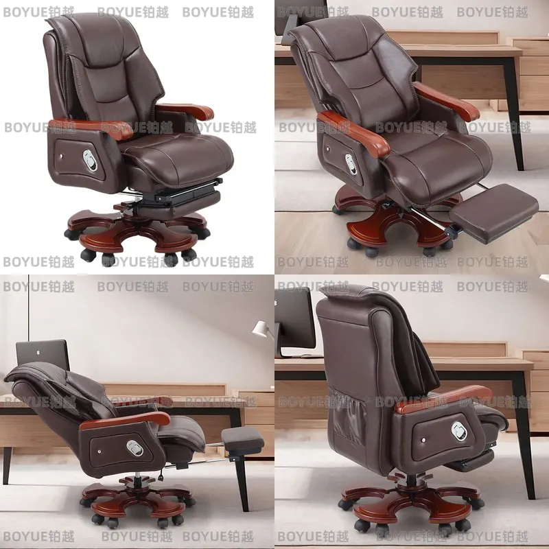 Executive Leather Office Chair - Woodworking Desk Chair ulasan dan harga