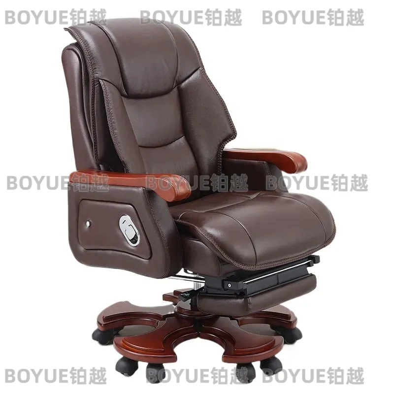 Executive Leather Office Chair - Woodworking Desk Chair ulasan dan harga