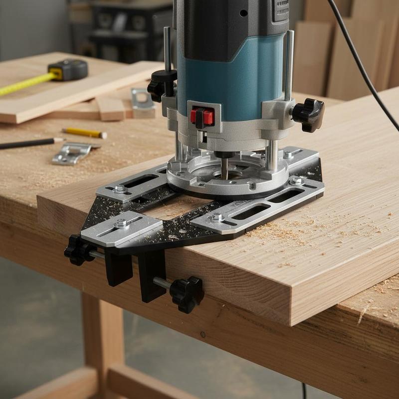 Aluminum Alloy Mortise Templat - Woodworking Tool ulasan dan harga