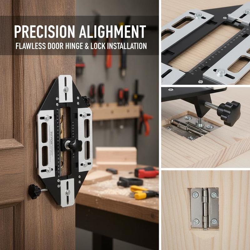 Aluminum Alloy Mortise Templat - Woodworking Tool ulasan dan harga