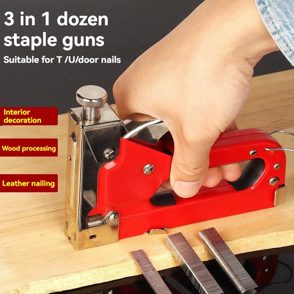 N82R Manual Three-Purpose Nail - Woodworking Tool ulasan dan harga