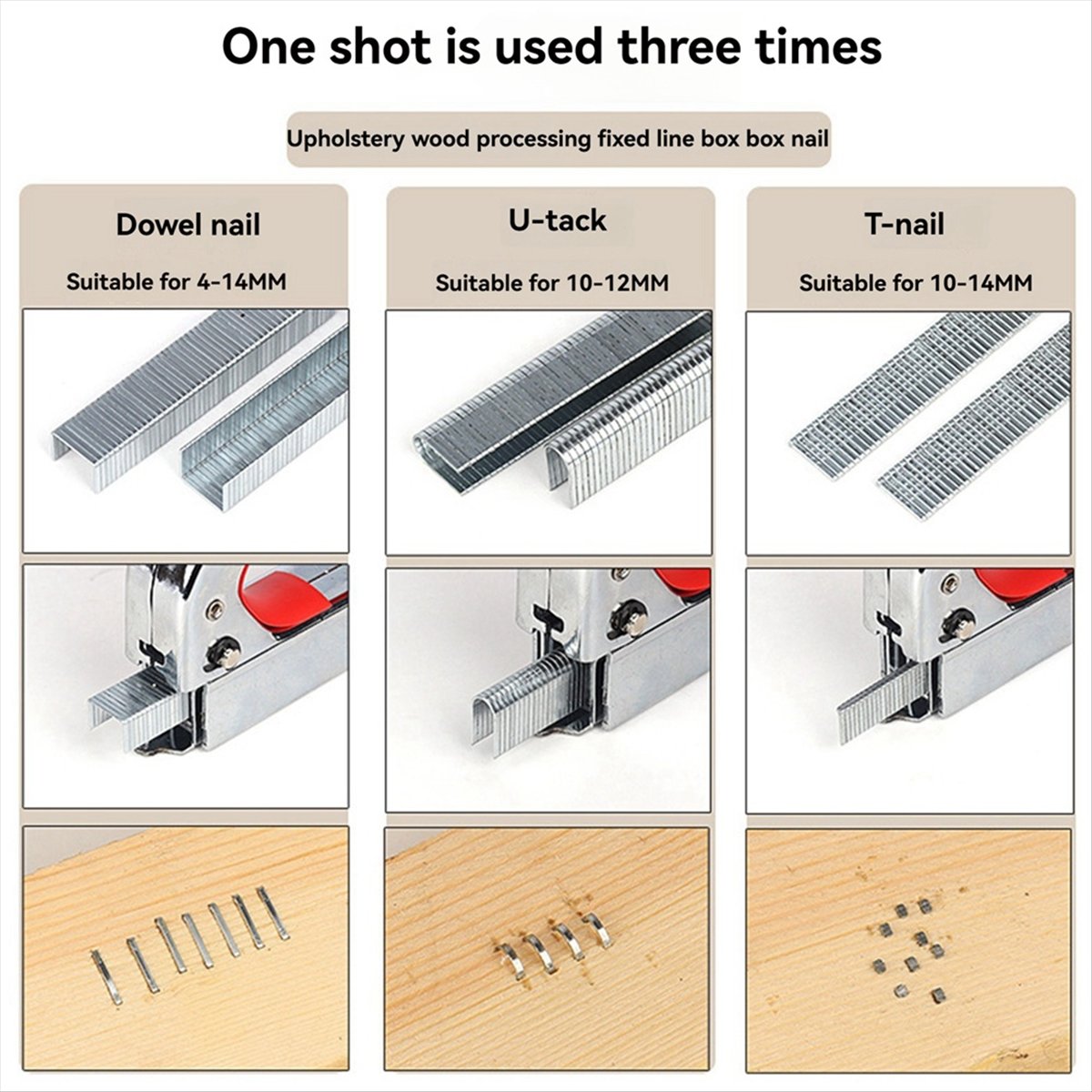 N82R Manual Three-Purpose Nail - Woodworking Tool ulasan dan harga