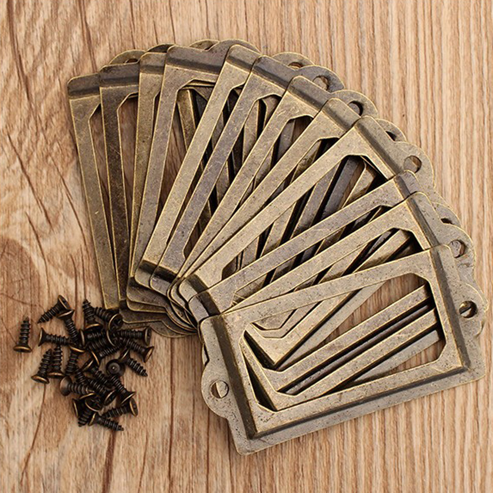 12pcs File Name Card Holder An - Woodworking Names ulasan dan harga