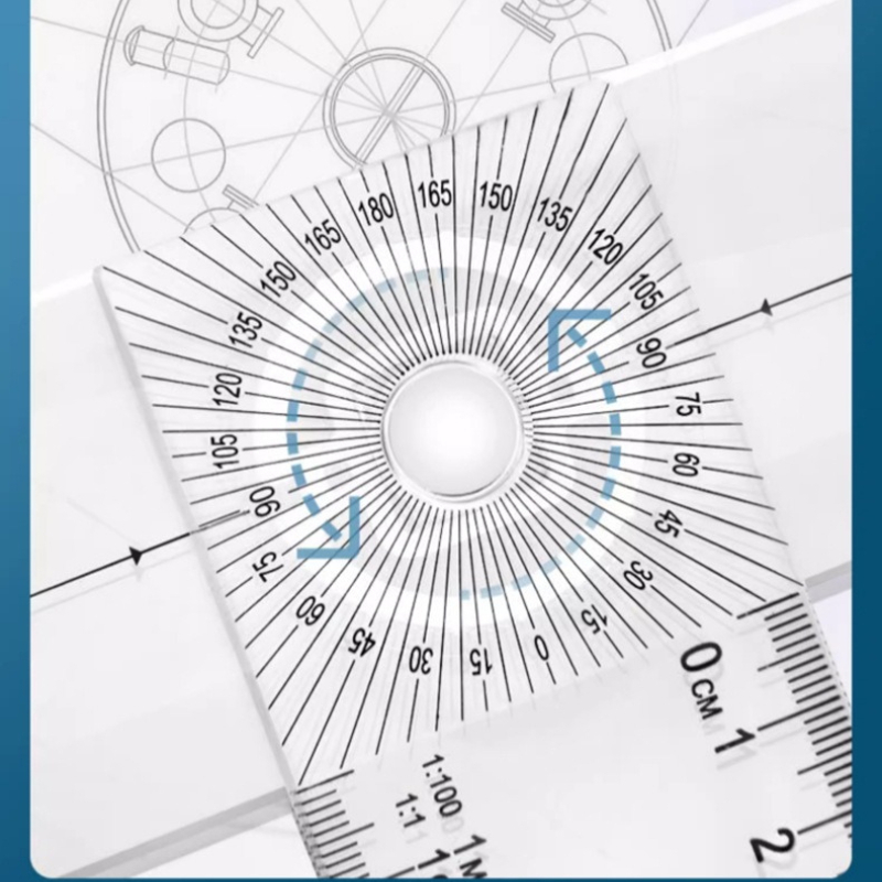Dual-Sided T Square Ruler Clea - Woodworking Project ulasan dan harga