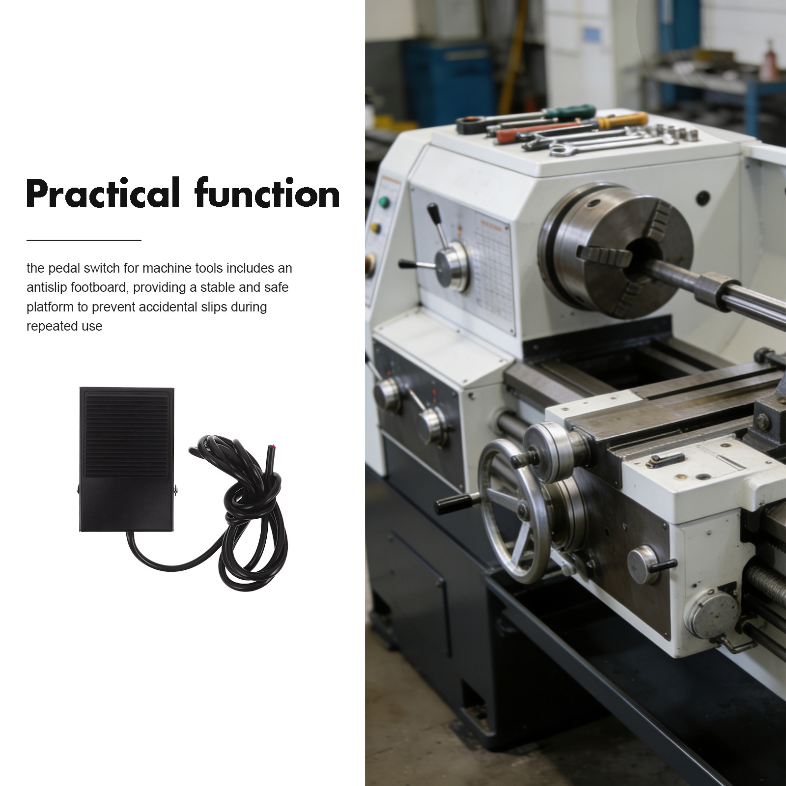 Momentary Foot Pedal Switch fo - Woodworking Tool ulasan dan harga