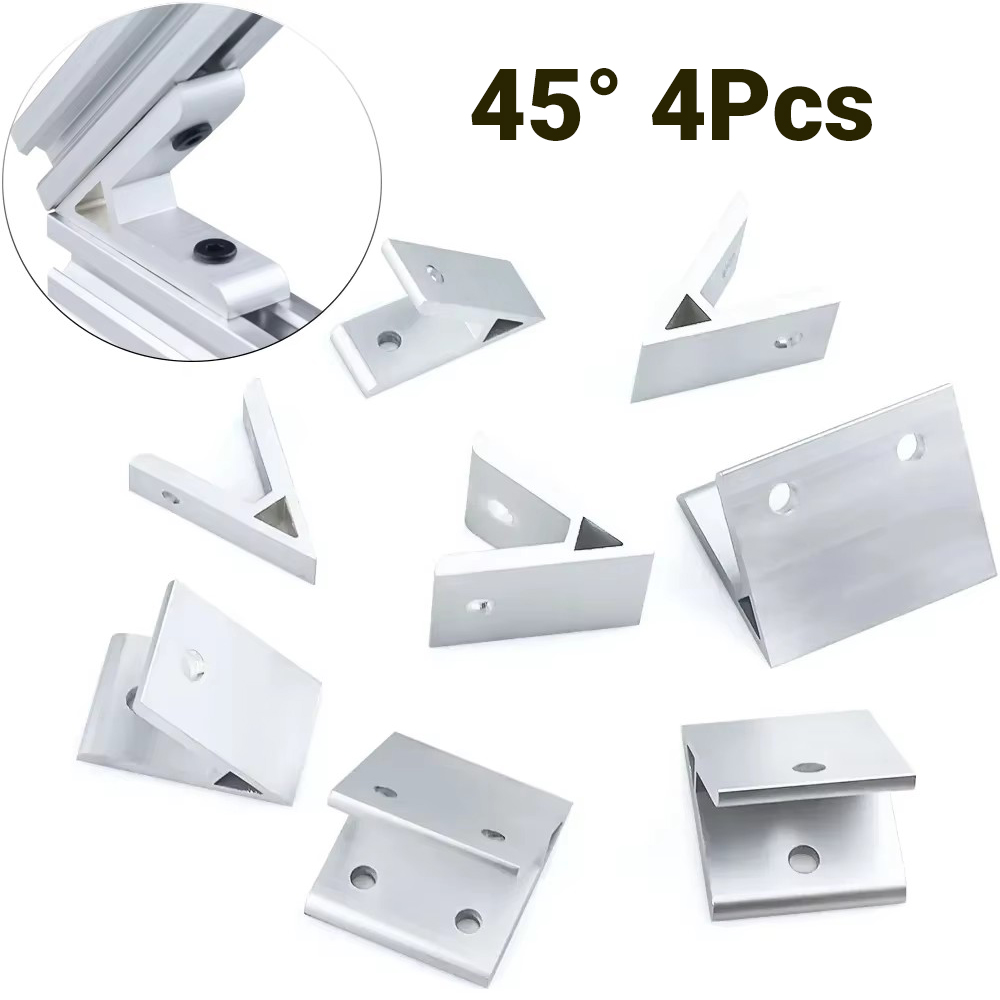 4Pcs 45 Degree Angle Corner Br - Woodworking Joints ulasan dan harga