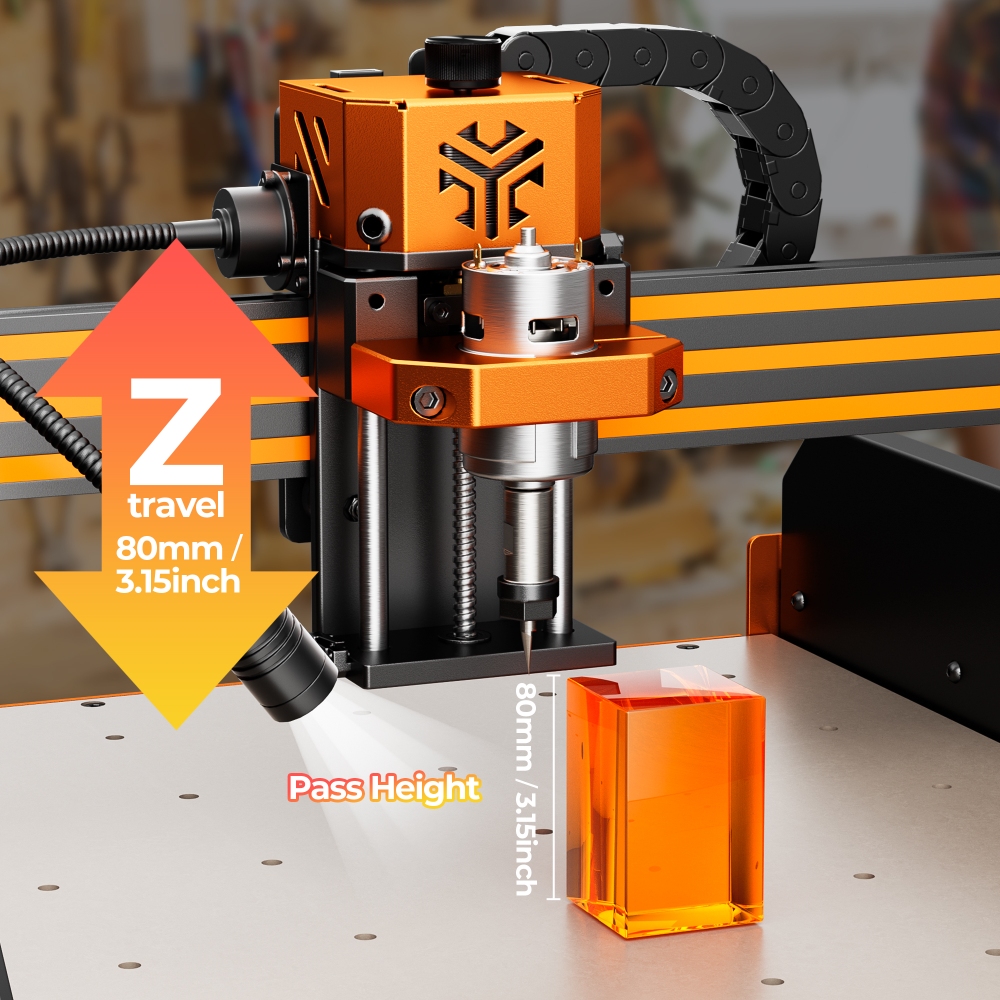 ACMER Ascarva 4S CNC Milling R - Woodworking Manufacturing ulasan dan harga