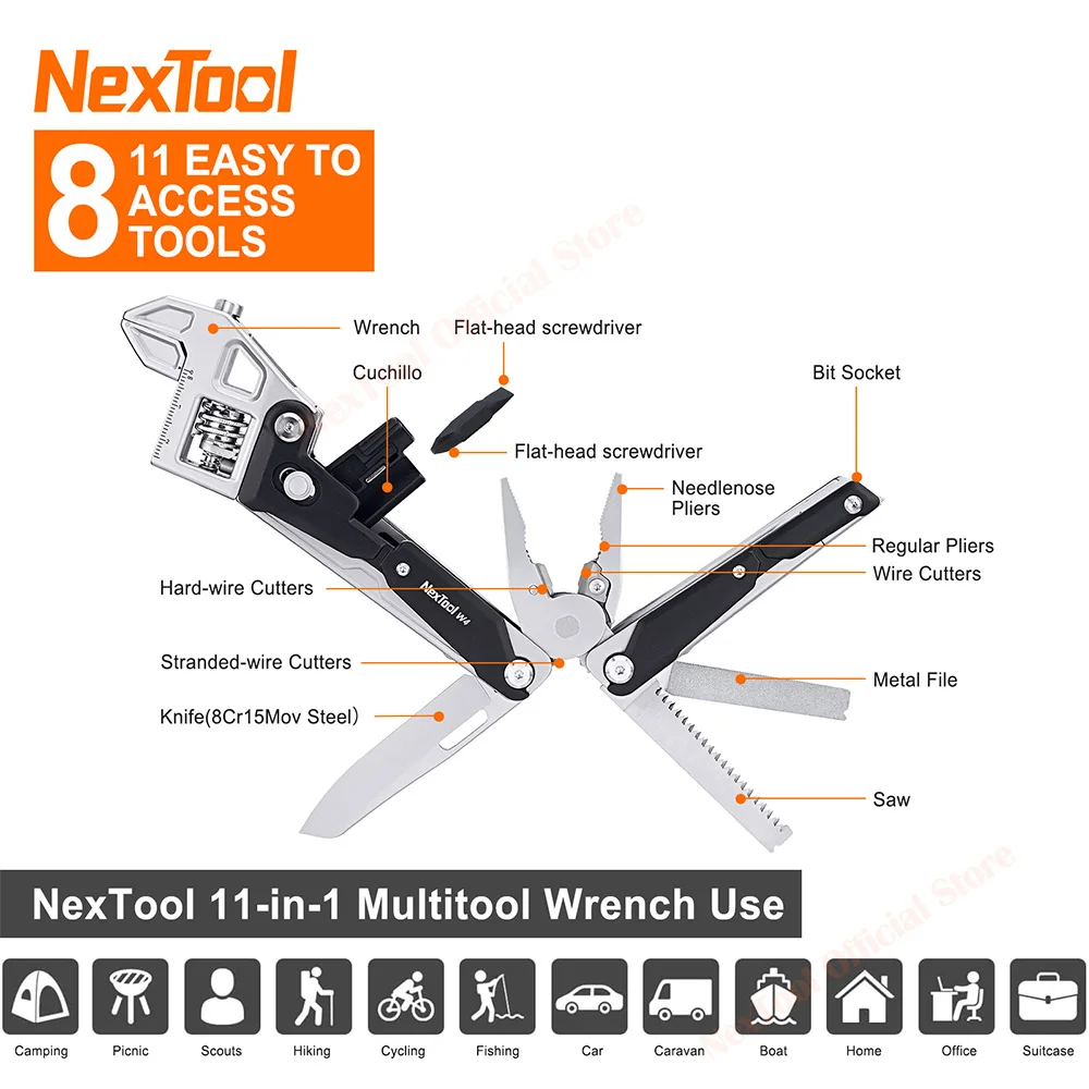 NexTool Multitool Wrench W4 11 - Woodworking Hand Saw ulasan dan harga