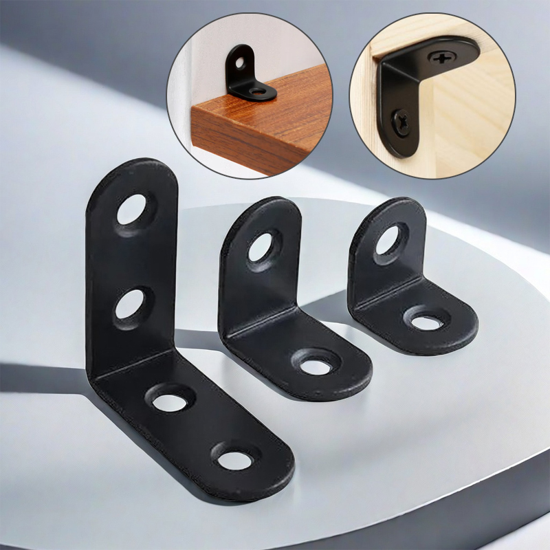 12Pcs L Bracket Straight Angle - Woodworking Joints ulasan dan harga