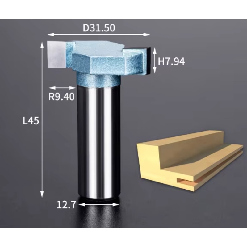 T-shaped Redwood Processing Wo - Woodworking Tool ulasan dan harga