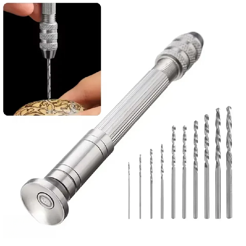 0.8-3.0mm Mini Hand Drill Wood - Woodworking Tool ulasan dan harga