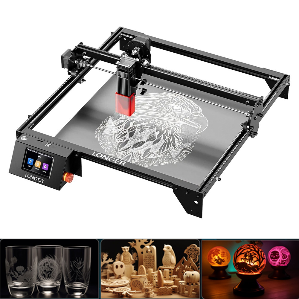 LONGER 20W Laser Engraver & Cu - Woodworking Veneer Cutter ulasan dan harga