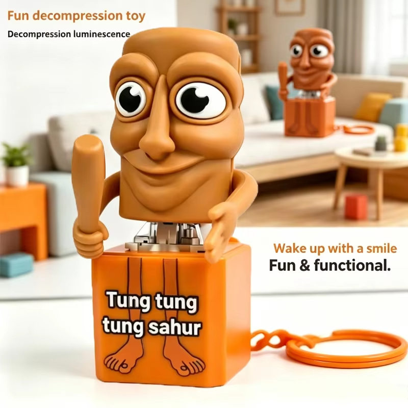 New Tung Tung Tung Sahur Keych - Woodworking Hobbies ulasan dan harga