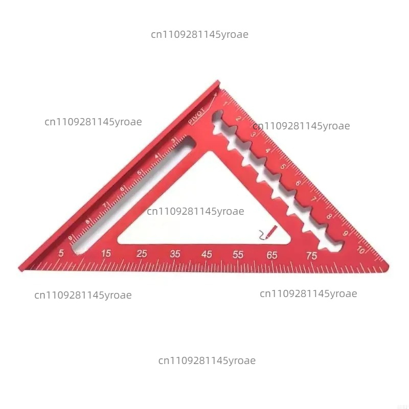 4Inch Aluminum Triangle Square - Woodworking Tool ulasan dan harga