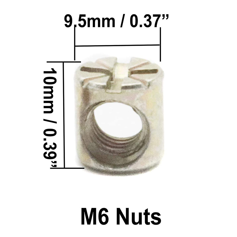 50PCS Furniture Bolts Phillips - Woodworking Desk Chair ulasan dan harga