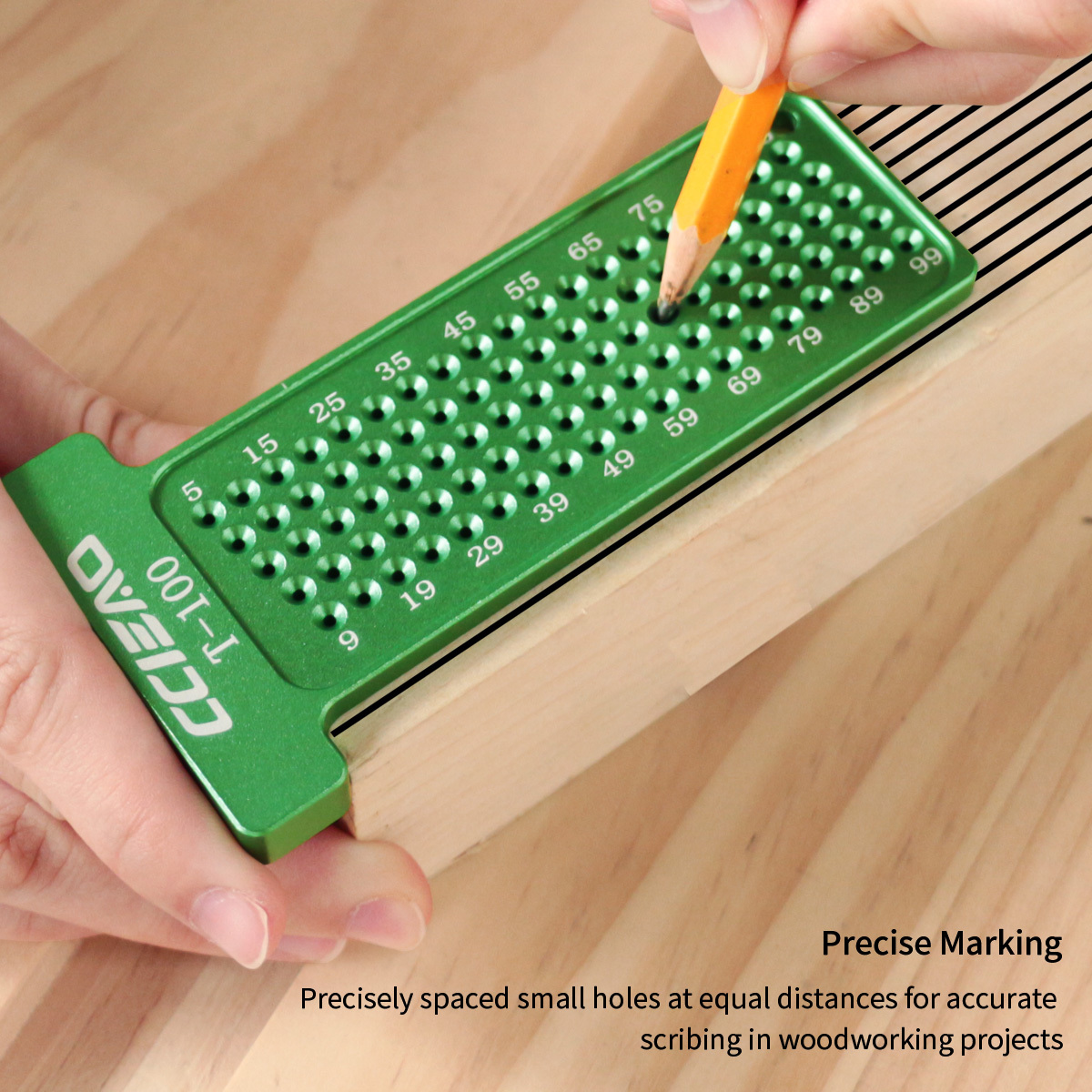 4 Inch/100MM Woodworking Scrib - Woodworking Project ulasan dan harga