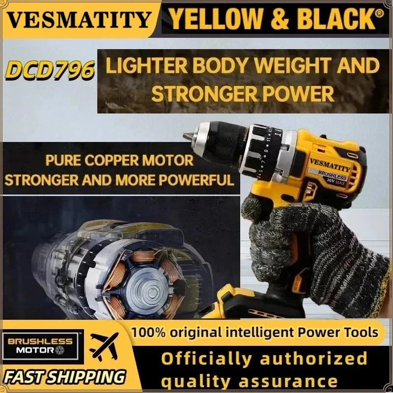 DCD796  Brushless Impact Elect - Woodworking Essential Tools ulasan dan harga