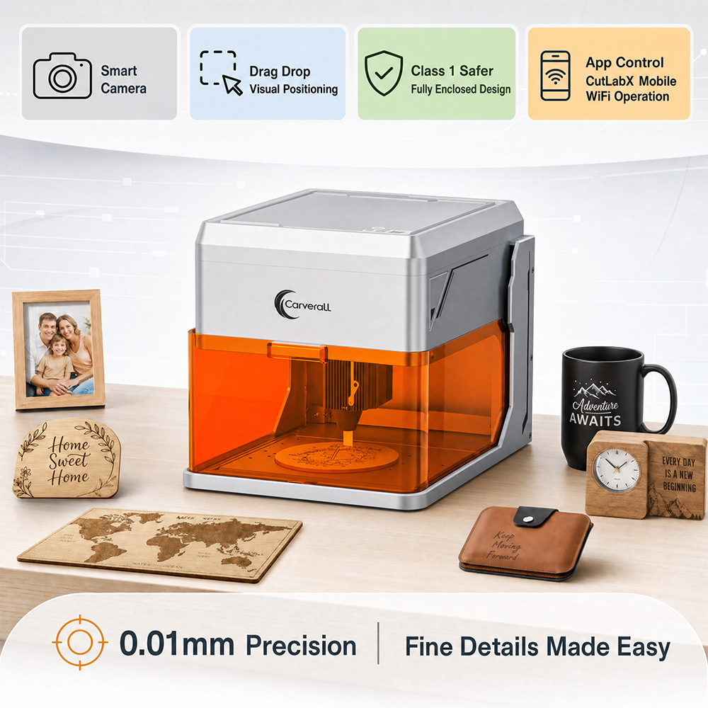 Carverall A1PRO 10W Laser Engr - Woodworking Veneer Cutter ulasan dan harga