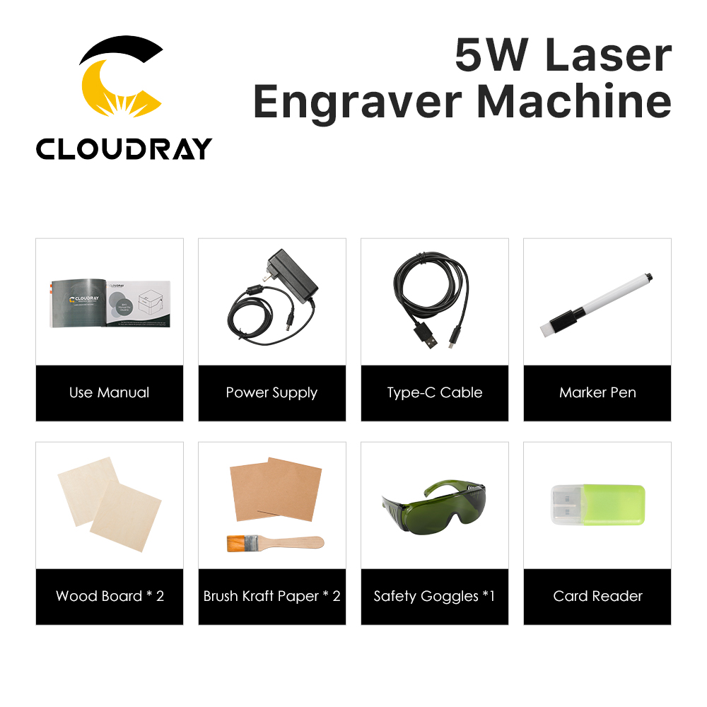 Cloudray Laser Engraver BM1 Ma - Woodworking Project ulasan dan harga