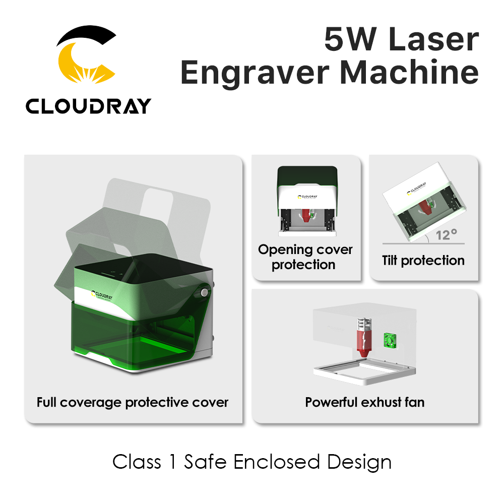 Cloudray Laser Engraver BM1 Ma - Woodworking Project ulasan dan harga