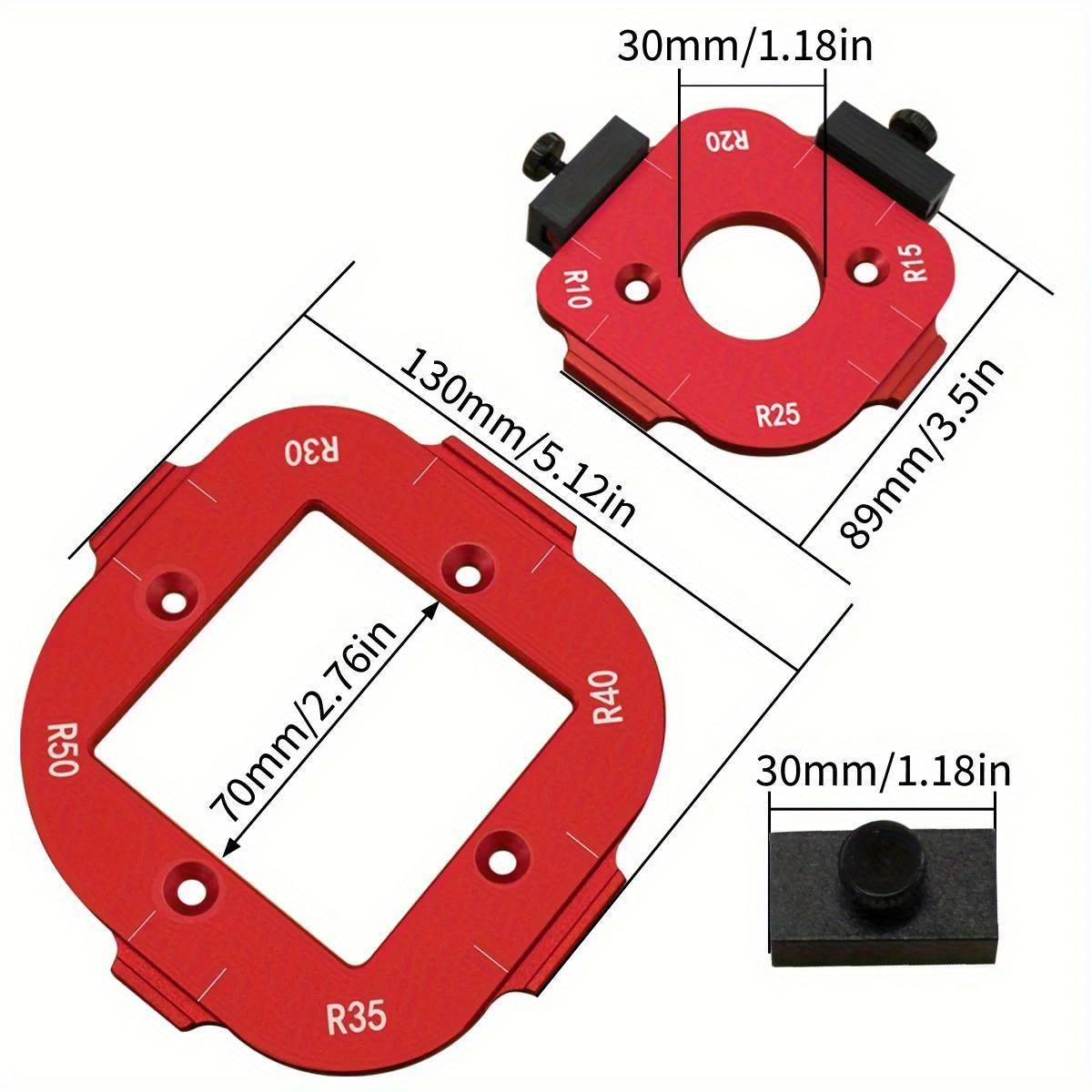 2pcs Woodworking Router Corner - Woodworking Project ulasan dan harga